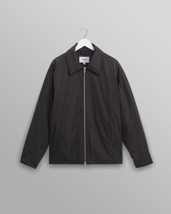 wax london Covent - Black Cotton And Nylon Water Repellent Jacket