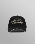 Dale - Black Script Trucker Cap