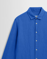 Dartford - French Blue Washed Linen Shirt