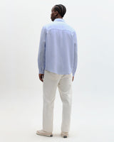 Dartford - Pale Blue Washed Linen Shirt