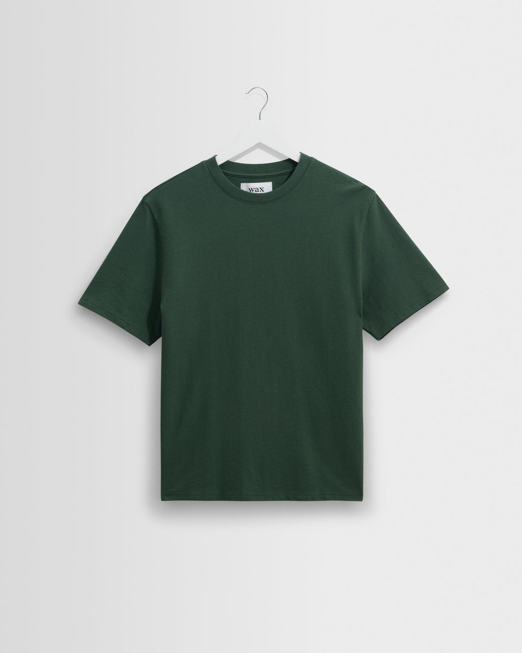 Dean Dark Green Textured Organic Cotton T Shirt