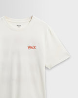 Dean - Ecru And Rust Grid Embroidered T-Shirt