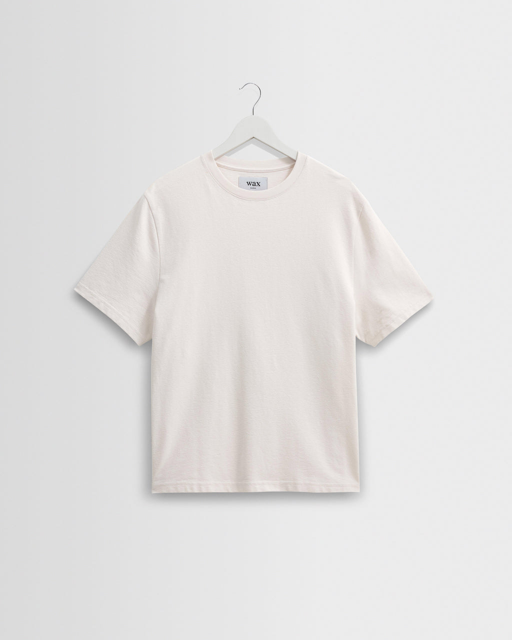 Dean Ecru Textured Organic Cotton T Shirt