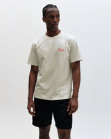 Dean - Off White And Multicolour Sailing Map Print T-Shirt