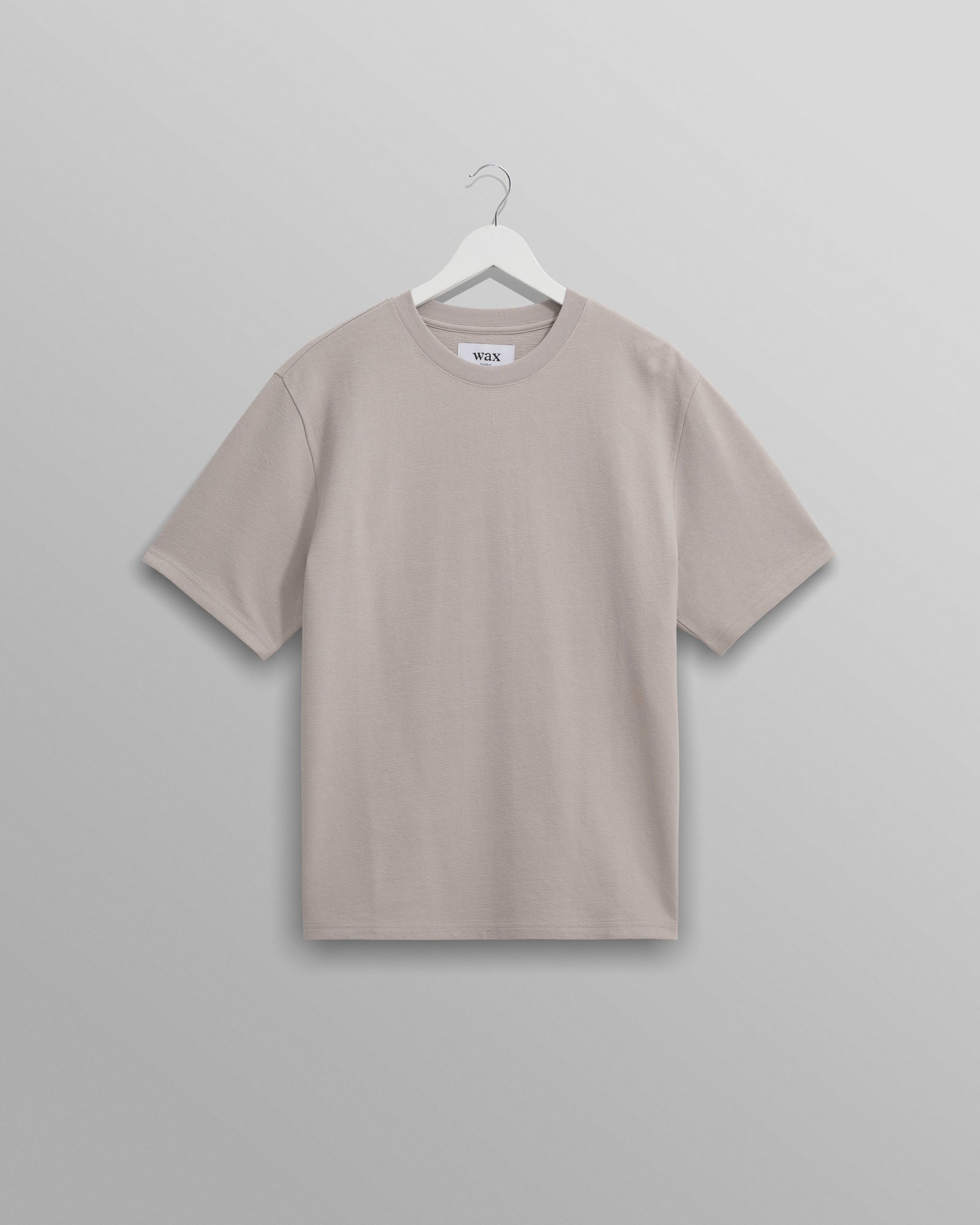 Taupe Shirt Egyptian Cotton T Shirts India The Cotton Linen Tee - Main Image