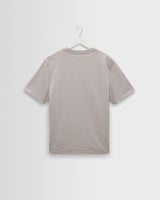 wax london men's Dean - Washed Clay Compact Cotton Pocket T-Shirt