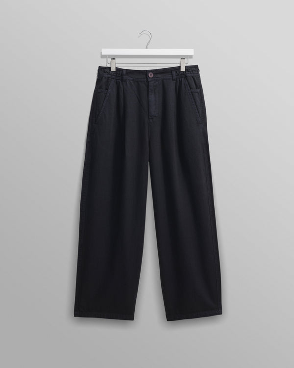 wax london men's Denali - Navy Carpenter Trousers