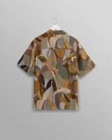 wax london Didcot - Multicolour Meadow Print Short Sleeve Shirt