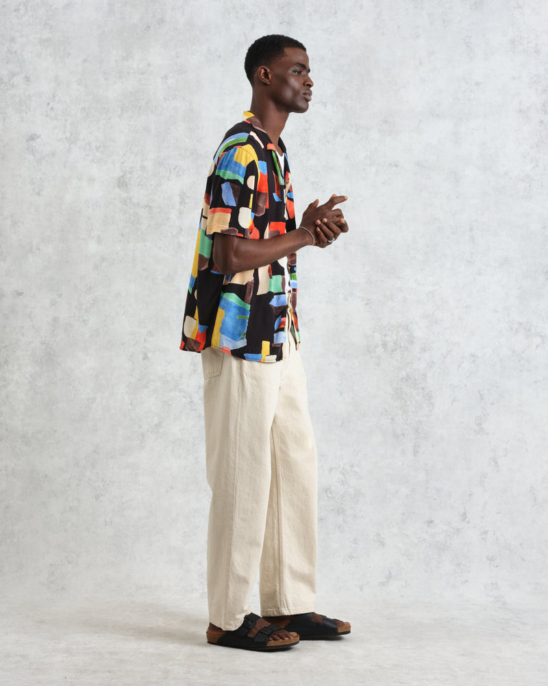 men's wax london Didcot Shirt Multi Pablo