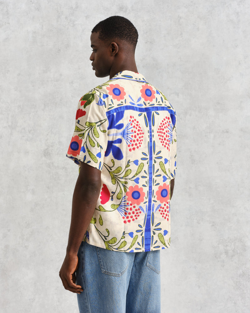 wax london Didcot Shirt Multi Summer Floral