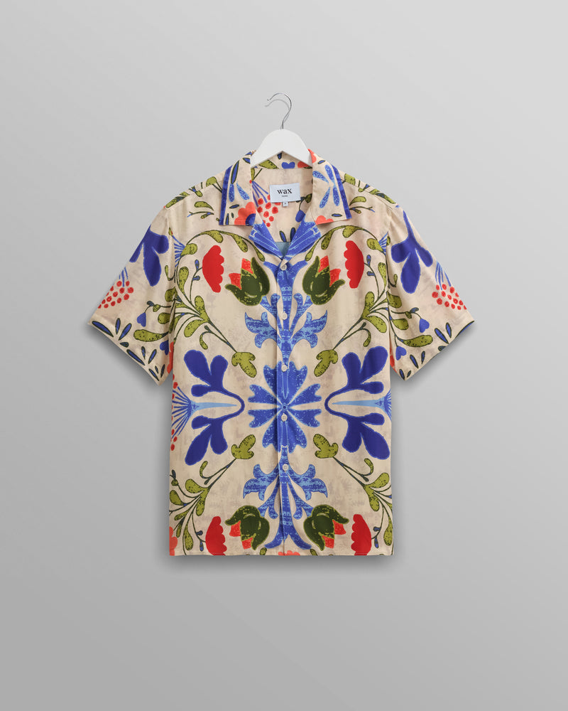 wax london Didcot Shirt Multi Summer Floral