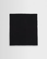 wax london men's Digby - Black Rib Wool Snood