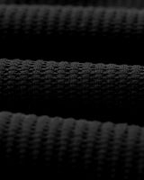 wax london men's Dudley - Black Textured Waffle Shorts