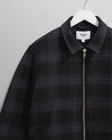 wax london Eldon - Black and Grey Check Jacket