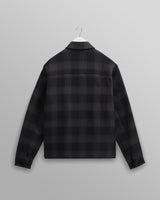 wax london Eldon - Black and Grey Check Jacket