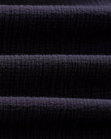 wax london men's Eldon - Navy Crinkle Cotton-Linen Jacket