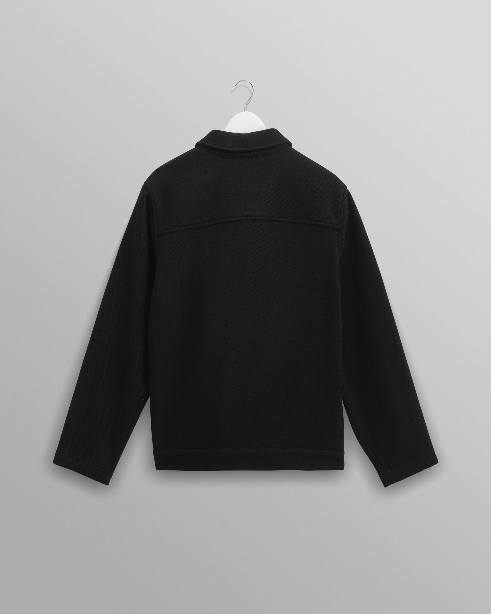 未使用　ARTISAN embroidery wool jacket black Studio d'Artisan Kurozome Selvedge Sashiko Tailored Jaket – Black