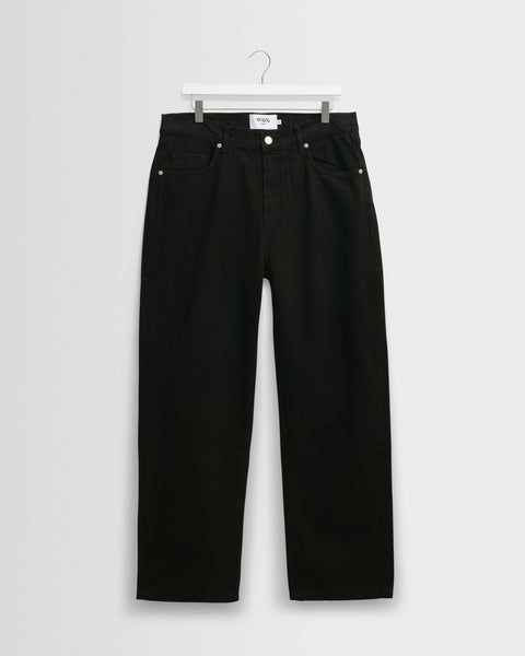 Felix - Black Loose Fit Denim Jeans