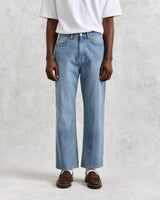 wax london Felix - Blue Loose Fit Denim Jeans