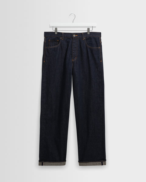 Felix - Rinse Wash Japanese Selvedge Loose Fit Denim Jeans