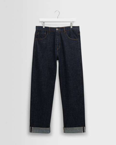 Felix - Rinse Wash Selvedge Loose Fit Denim Jeans