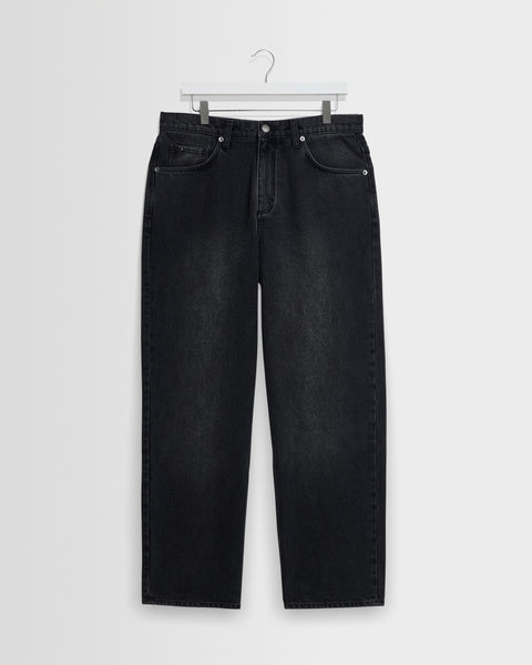 Felix - Washed Vintage Black Loose Fit Denim Jeans
