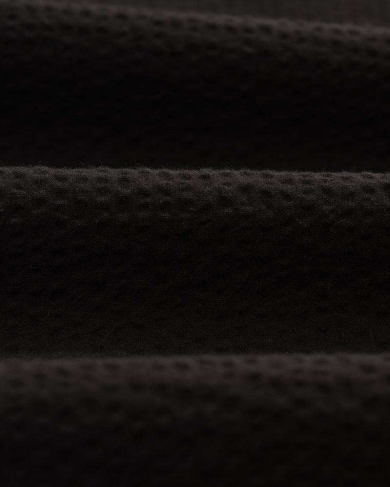 wax london men's Fintry - Black Seersucker Blazer