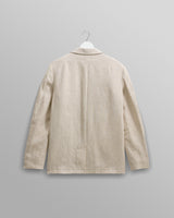 wax london Fintry Blazer Natural Linen