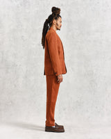 wax london Fintry Blazer Rust Linen