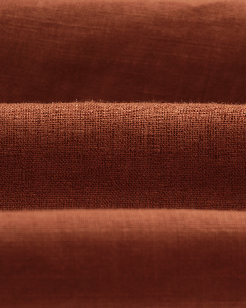 wax london Fintry Blazer Rust Linen