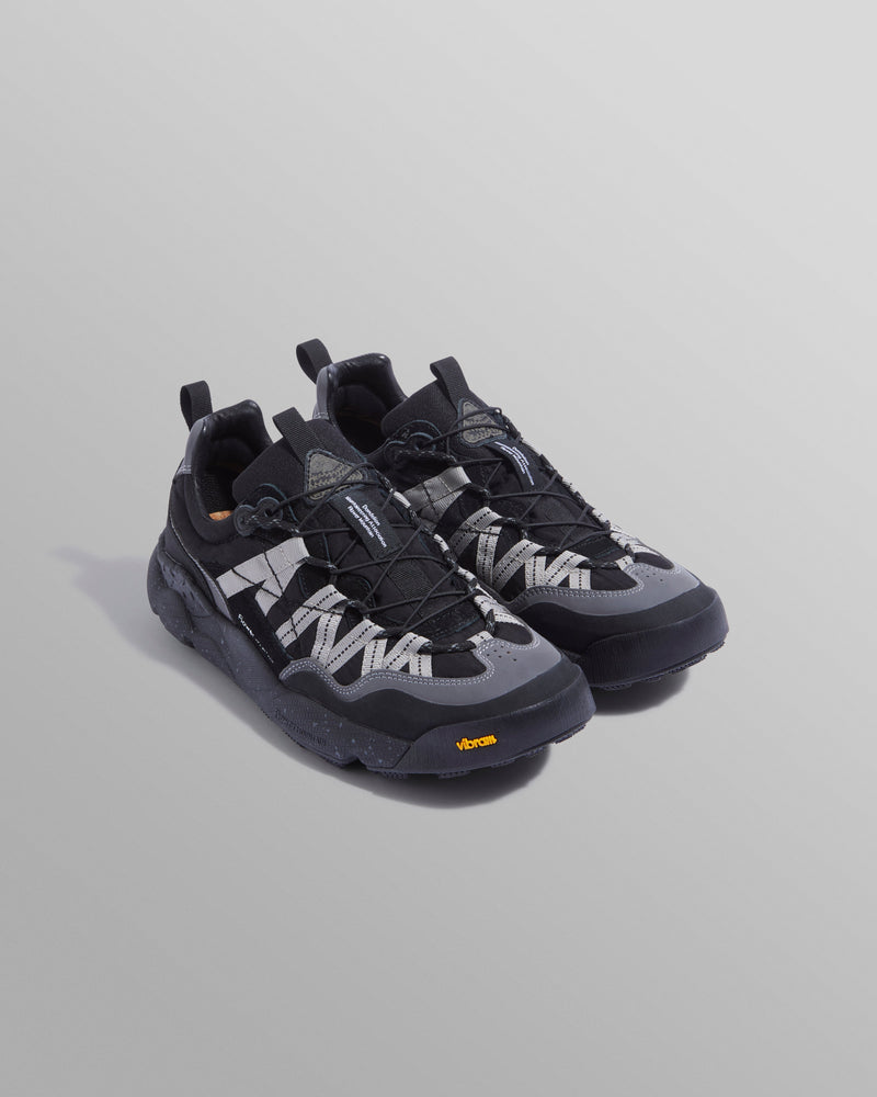 wax london Flower Mountain Trainers Anthracite/Acciaio