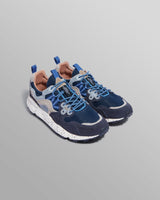 wax london Flower Mountain Trainers Navy/Light Blue/Grey