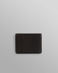 Forbe - Dark Brown Retro Grain Leather Cardholder