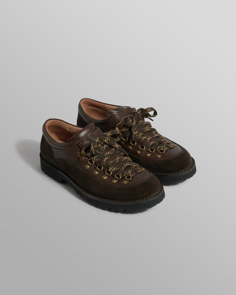 wax london men's Fracap - Brown Grained Calf Leather MA187 Boots