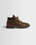 Fracap - Brown Pebbled Calf Leather M128 Boots