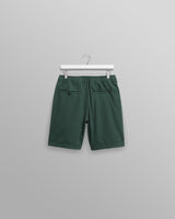 wax london Fuller - Forest Green Cotton Seersucker Shorts