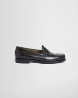 wax london men's G.H. Bass – Chocolate Easy Weejuns Larson Leather Penny Loafers