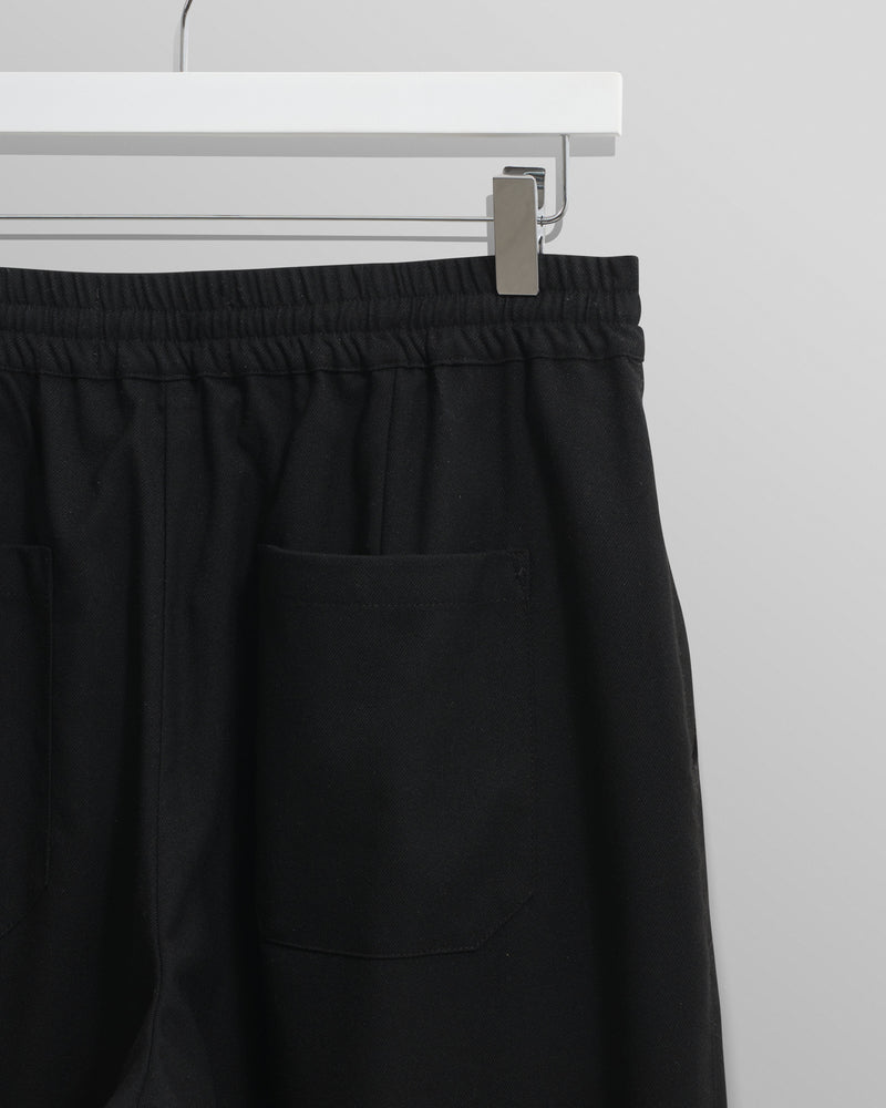 wax london Glencoe - Black Loose Fit Trousers