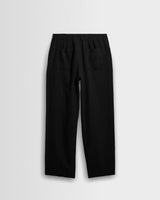 Glencoe - Black Washed Linen Loose Fit Trousers