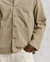 wax london Grant Jacket Khaki Ripstop