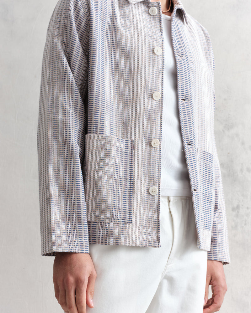 wax london Grant Jacket Multi Tri Weave