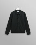 Hays - Dark Green Structured Waffle Overshirt