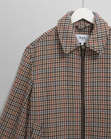 wax london men's Heath - Natural Houndstooth Check Jacket