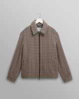 wax london men's Heath - Natural Houndstooth Check Jacket