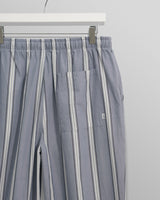 wax london Hutton Lounge Trousers Blue/Ecru Oxford Space Stripe