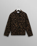 Iggy - Black And Khaki Chenille Jacquard Jacket