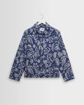 Iggy - Blue And Ecru Floral Jacquard Jacket