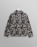 wax london Iggy - Navy And Ecru Beach Jacquard Jacket