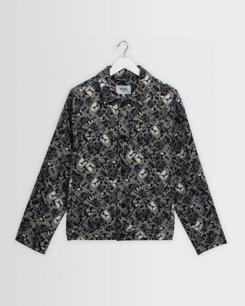 Iggy Ecru Tile Jacquard Jacket