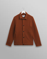 wax london Iggy - Rust Knitted Wool Jacket